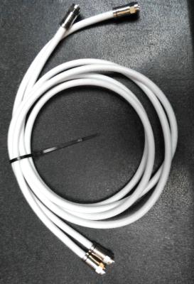 Flooding Compound RG6 Coaxial Cable Indoor PVC Jacket F Connector ROSH Compliant