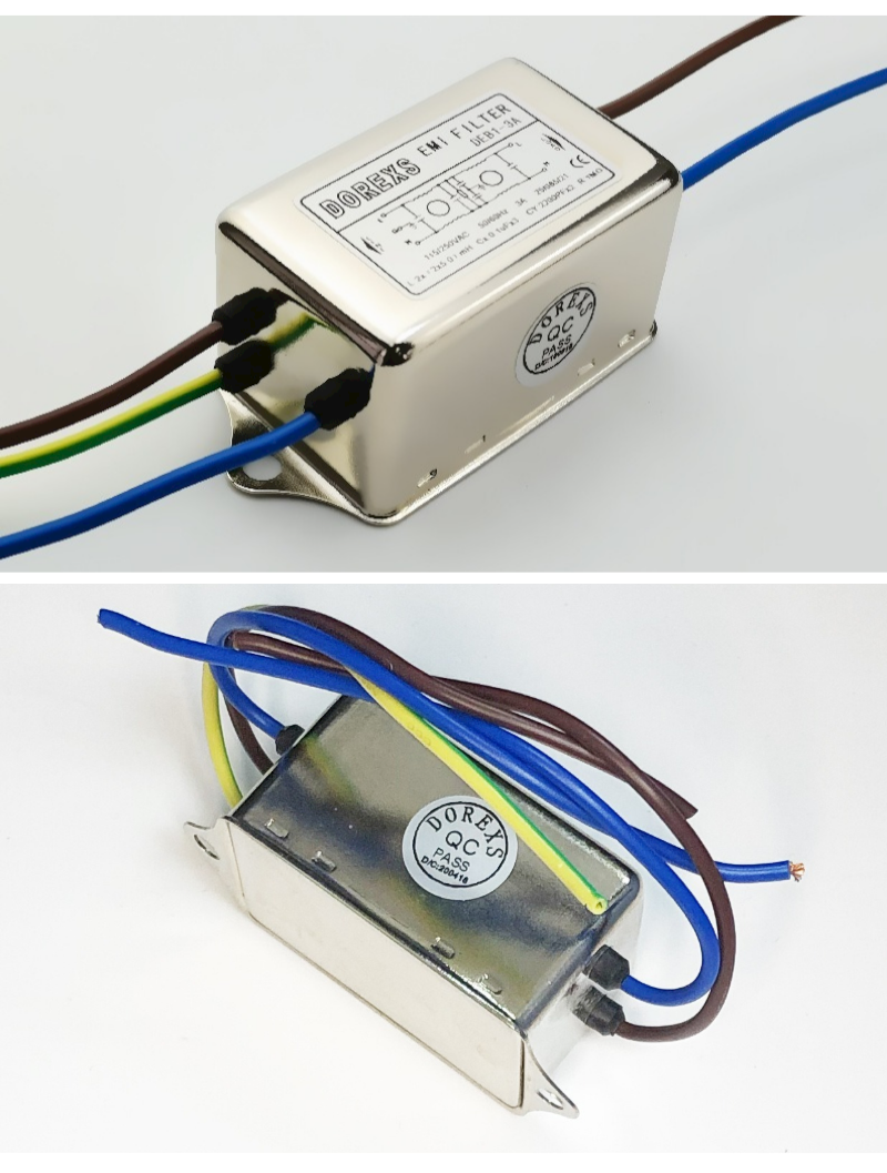 Однофазный EMI-фильтр серии DEB1 220VAC 3A-20A