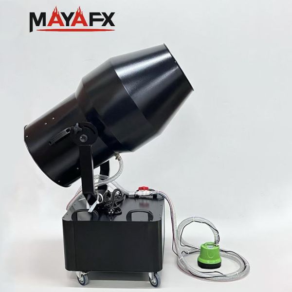 1000W Moving Head Foam Jet Machine with 7-10 Meter Spray Height and 90° Rotation for Party Events