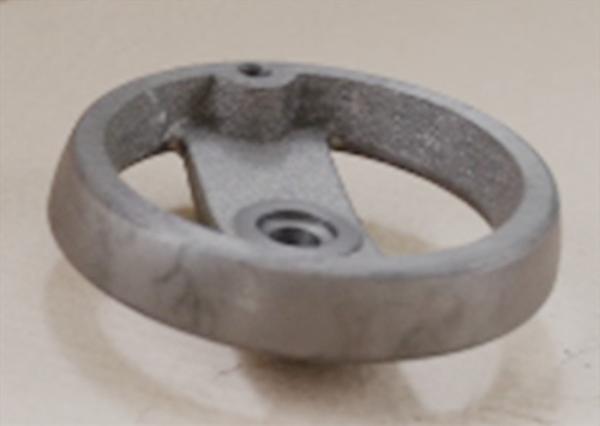 Rotary Hand Wheel Lost Wax Metal Casting , Precision Machined Parts