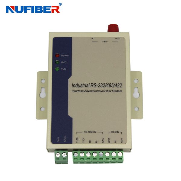 GM168SM-F20A/B  SM Bidi 20km RS232/422/485 Serial To Fiber Converter