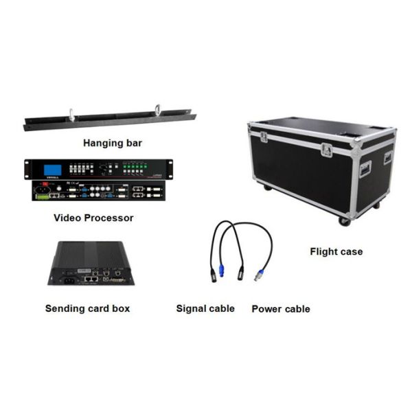 Nationstar Lamp P3.91 Stage Rental LED Display 16 Bits Grey Level High Gray Scale