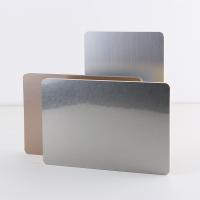 Panneau de particules imperméable de charbon de bois de bambou en métal de décoration intérieure personnalisable
