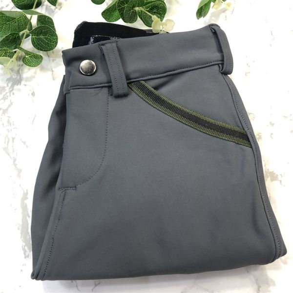 Children Equestrian Training Pants Boys Horse Riding Leggings With Anti Slip Silicone