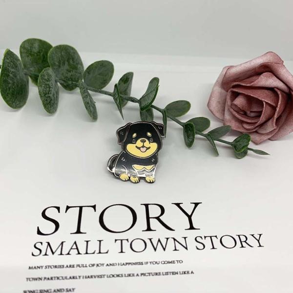 High Quality Custom Metal Hard Enamel Badge Fashion Jersey Decorative Lapel Pins for Clothes