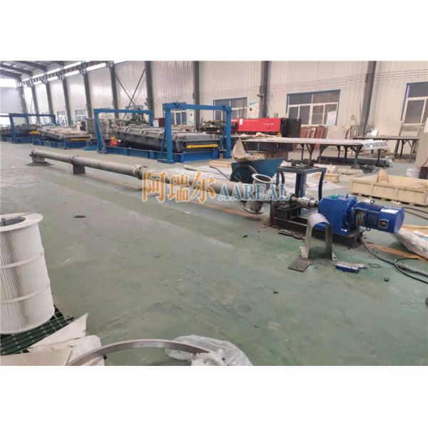 Диаметр 219 мм длина 9000 мм трубчатый винтовой конвейер 316L пищевой