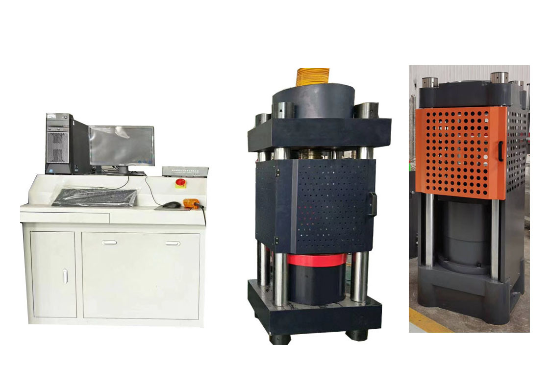 Hydraulic Universal Testing Machine Equipped with Overload Protection and Real Time Data Processing for Compression Testing