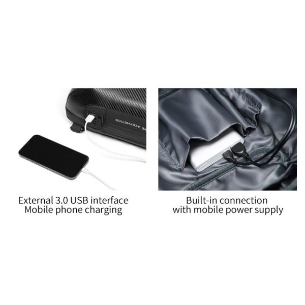 OEM/ODM Углеродные волокна Прозрачная противоугонная сумка