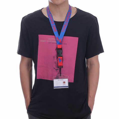 Dye Sumblimation Flat Polyester Retractable Lanyard Card Holder Full Colors