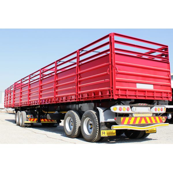 High Quality Steel Excellent Engine Rugged and Durable South Africa Truck Bodies Dropside Trailer