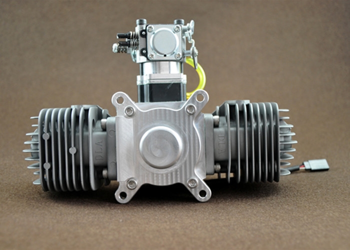 DLA 64 64CC Twin Cylinder Model Engine for RC Fix Wing Airplane UAV Engine