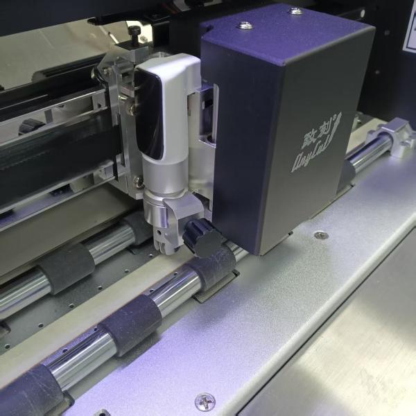 Anycut A3/A4 Sticker Label Cutting Plotter with Double Head Wheel Indentation Automatically Cutting
