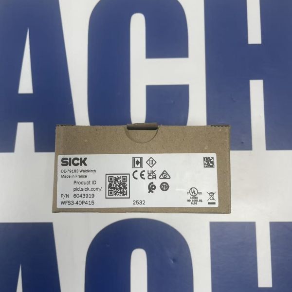 SICK WFS3-40P415 | 3mm Slot Fork Sensor, PNP, 10-30V DC, M8 Connector