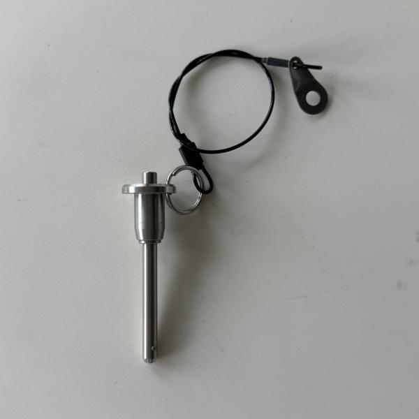 Pin de liberación rápida de acero inoxidable con cerradura de chorro de resorte