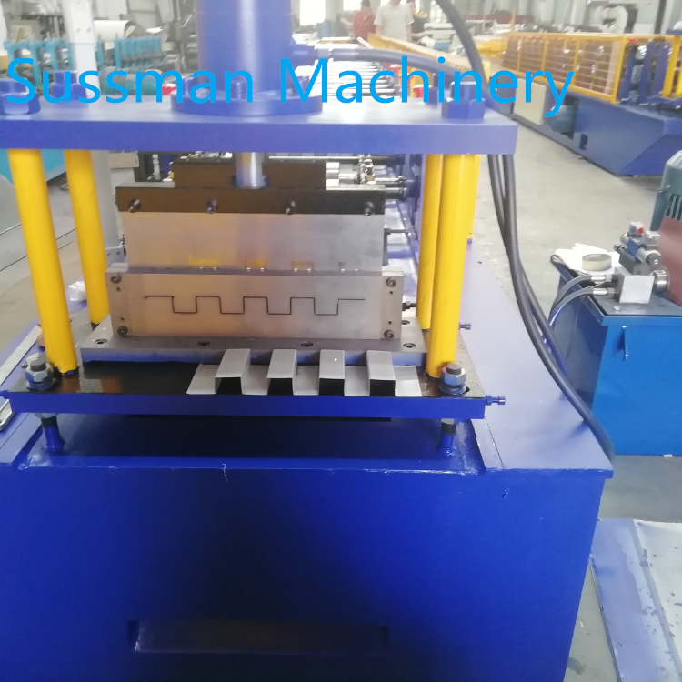 3 Tons Decoiler 0.4mm Color Steel Aluminum Long Grid Standing Seam Roofing Machine