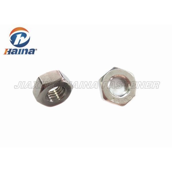High quality  Stainless Steel 304 316L DIN934 Hex Head Nuts