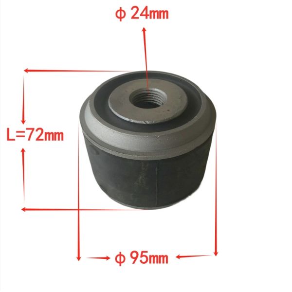 Q235B Premium Thrust Rod Ball Joint For Yutong Buses D=95mm  D=78.5mm Tapered Hole Φ24mm