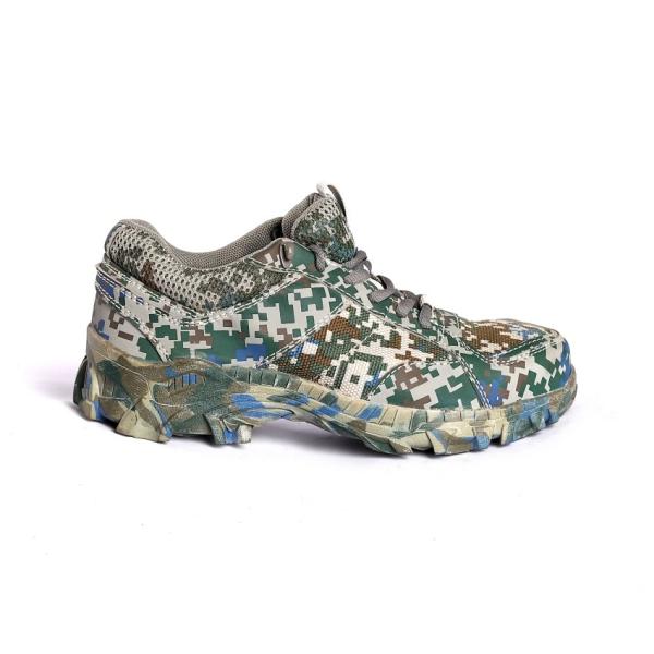 Shengjie Low-top Lace up Soft Sole Fabric Mesh Upper with Air Mesh Lining PU Combat Boots Outsole Outdoor Shoes