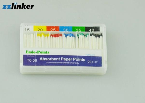 Encha em demasia o atarraxamento 100% dental do material 4 da fibra do algodão de Protaper dos pontos da guta-
