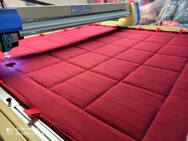 Bed Duvet Mattress Computerized Single Needle Quilting Machine Quilt Making Sewing Machine
