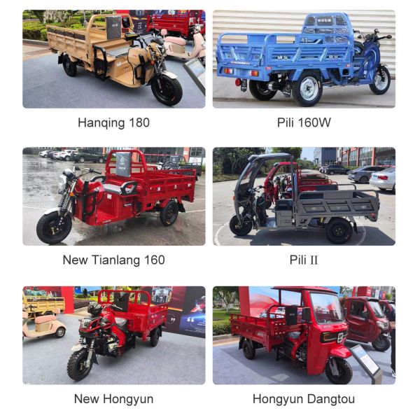 5.00-12 Tire Size Cargo Tricycle Heavy Load Three-Wheeler Motorcycle Bicycle Vehicles
