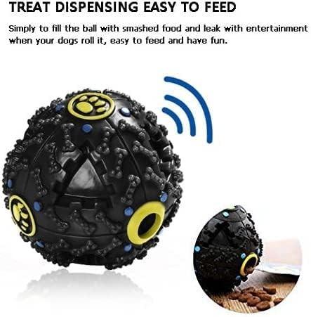 Dog Puppy Toys Pack, Puppy Chew Toys for Fun Teeth Cleaning, Dog Squeak Toys,Treat Dispenser Ball, Tug of War Toy