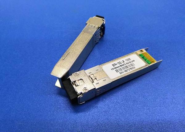 DFB Laser BIDI Fiber Optic Transceiver Module TX1330nm/RX1270nm Simplex LC 10KM SFP+ LR