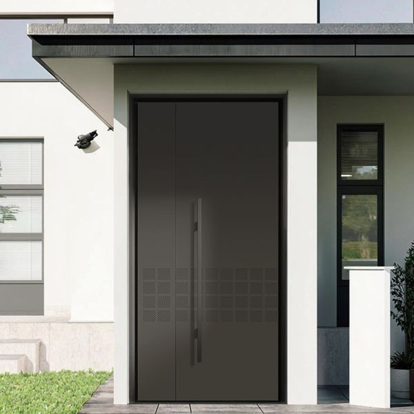 Durable Exterior Entrance Door Commercial Villa Steel Security Door Anti Theft