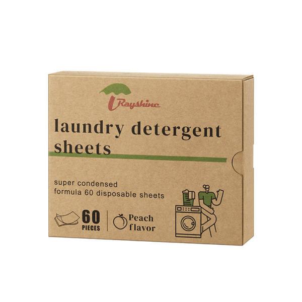Hot Sale Laundry Detergent Sheets Cloth Cleaning Sheets Lavender Scent