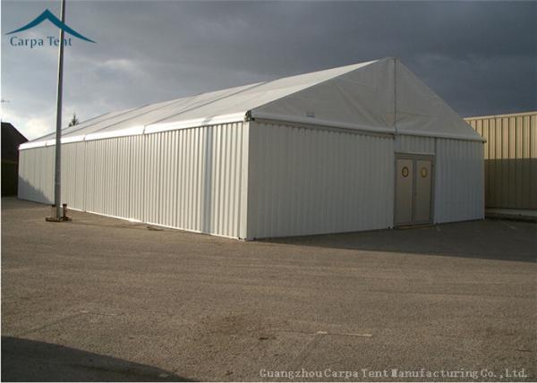 Water Proof Warehouse Tents  Aluminium Structure PVC Fabric 15m By 30m