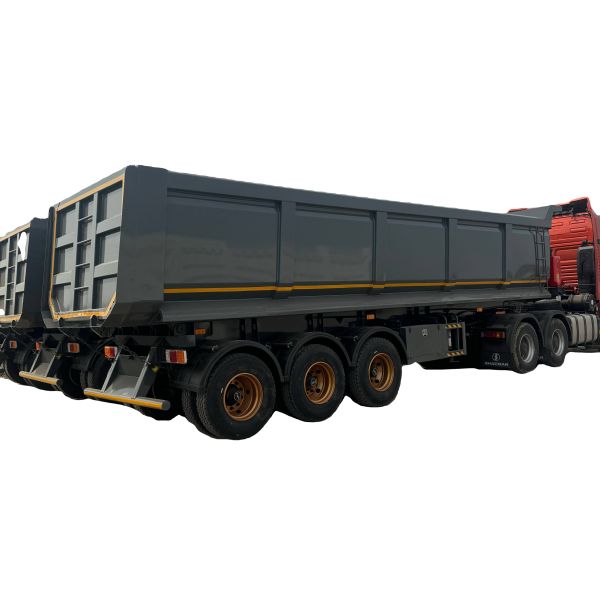 Steel U Type End Rear Dump Truck Semi Trailer 60 Tons 70 Tons Dumper Tipper Trailer for Truck Trailer