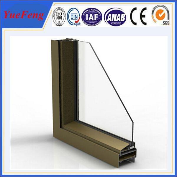 Exterior supermarket/store sliding door aluminium section,aluminium door frame price