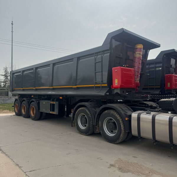 Steel U Type End Rear Dump Truck Semi Trailer 60 Tons 70 Tons Dumper Tipper Trailer for Truck Trailer