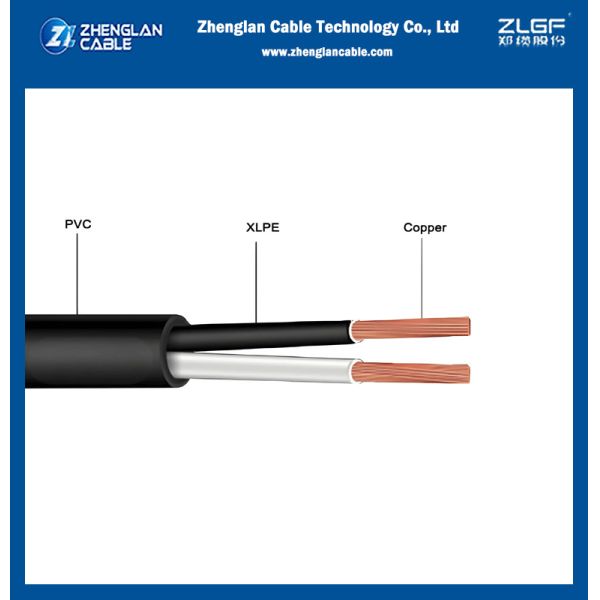 0.6/1kv XLPE Insulated PVC  Sheath 1~5 Cores RV-K  Copper Flexible Electrical Wire Cable