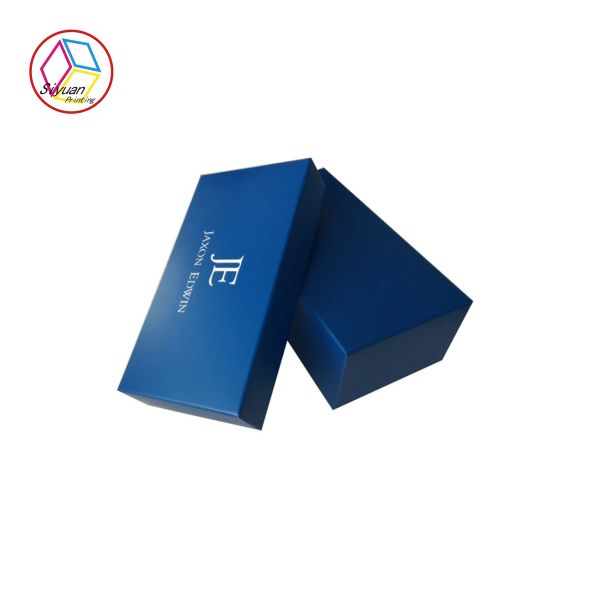 Печатание логотипа военно-морского флота коробок роскошных украшений упаковывая подгонянное цветом