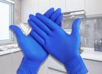 gant bleu de nitriles en vrac de 3.5g 4.0g 4.5g 5.0g
