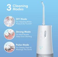 Água de alta pressão ajustável Flosser OEM Flosser dental elétrico de 20 - 140 libras por polegada quadrada