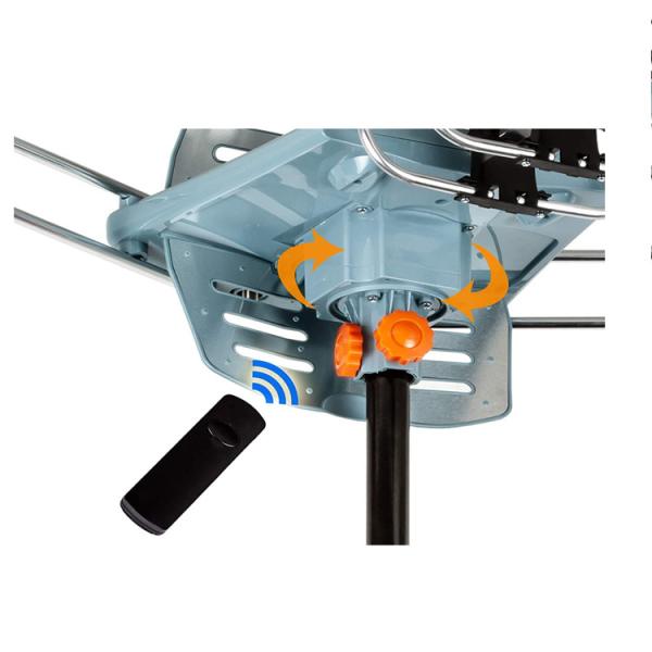 Indoor High Gain Acu M45 Satélite Marinho Antenna de TV Digital HD Amplificada