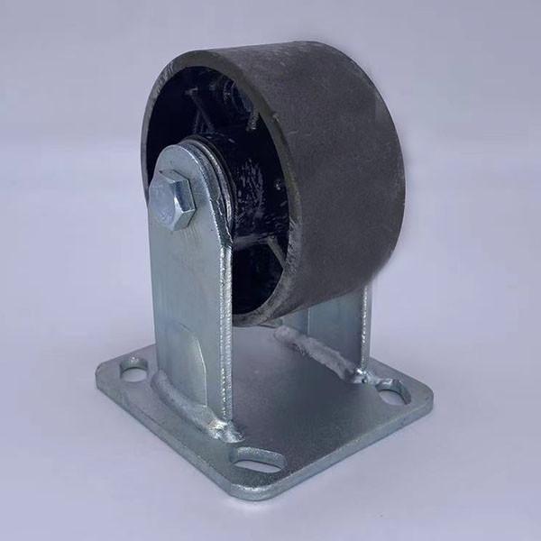 5 Inch High Temperature Wheel Heavy Duty Casters Cast Iron Castors