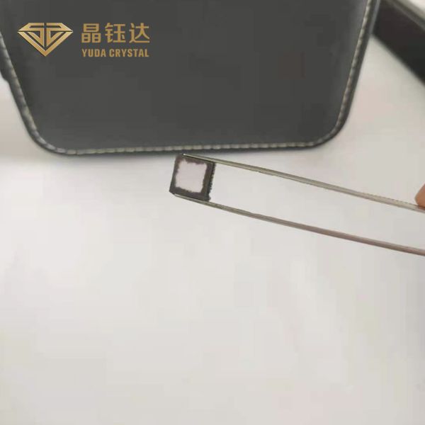 Laboratório branco crescido Diamond For Jewelry do CVD dos diamantes do tamanho laboratório áspero grande