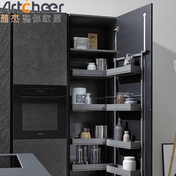 Commercial European Style Kitchen Cabinet with Modern Design and Melamine Finish