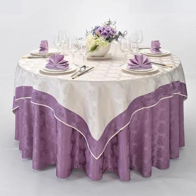 Mantel de mesa de hotel impermeable de alta durabilidad con certificación SGS