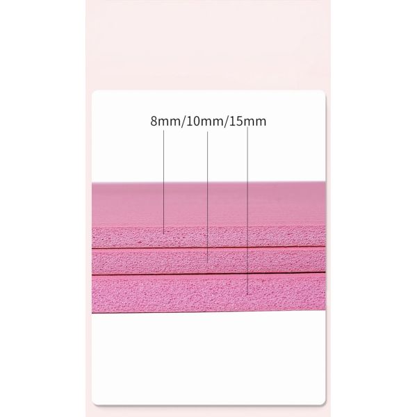 NBR Yoga Mat Crafted From High Elastic Eco Friendly Material Perfect For Yoga Fitness Sessions Napping And Extended Sitting Available