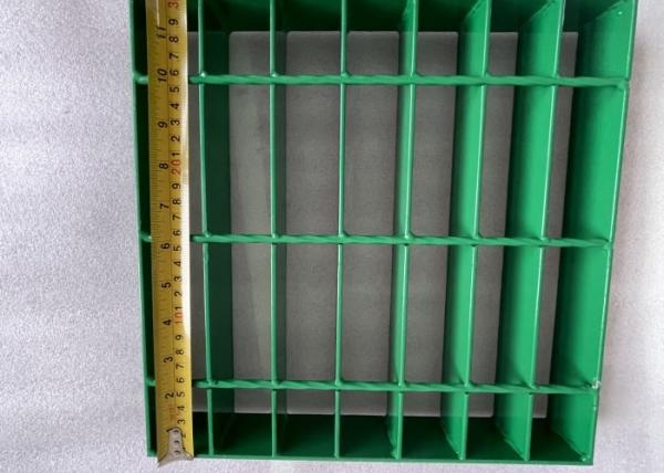 50mm Green Powder Coated Steel Grating for Power Stations