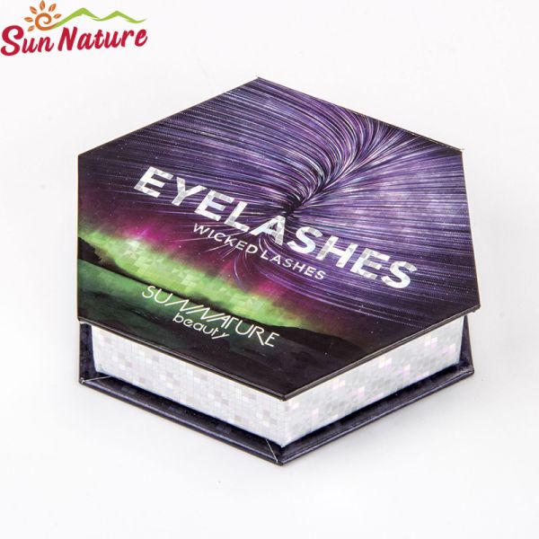 Customized Cardboard Cosmetic Lipstick Paper Box Packaging/Lip Gloss/Lip Glaze Eyelash Magnetic Box With Insert