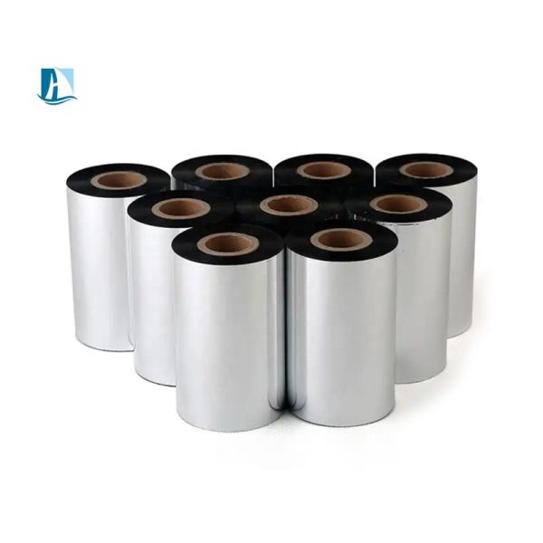 50*300 Customize Size Wax Resin Thermal Printer Carbon Ribbon for Card Slot Compatible