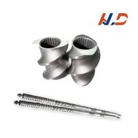 Extrudeuse à vis et baril pour granulateur à haute et basse pression