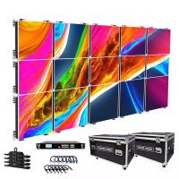 P2.6 P2.976 P3.91 P4.81 Location d'écran LED Sport Scène de jeu arrière-plan vidéo LED Mur intérieur extérieur Pantalla LED Displa