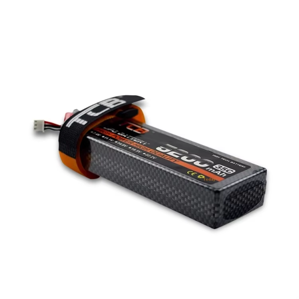  2~6S 5200mAh 35C 22.2V Discharge Rate FPV Drone LiPo Battery for Racing Drones