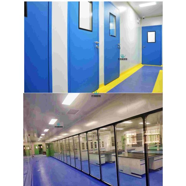 Hospital Safety Fireproof Sealed Doors Single Or Double Swing Roller Chain Doors Multiple Customization
